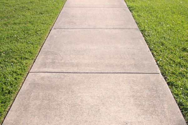 Cement Sidewalk Replacement in Owasso