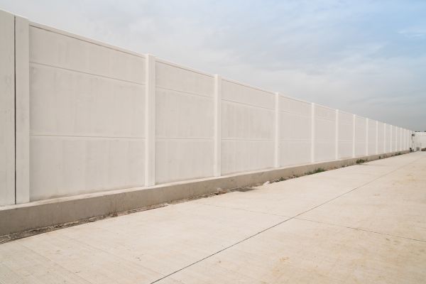 Concrete Fence Construction in Owasso
