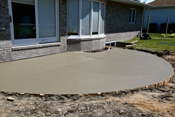 Deck Concrete Construction in Owasso