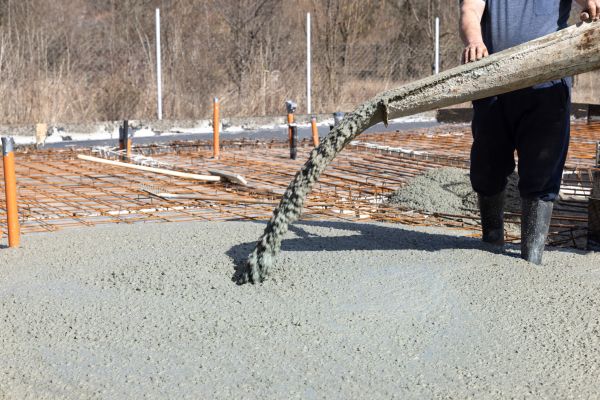 Pole Barn Slab Pouring in Owasso