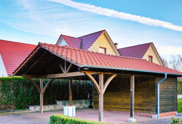 Carport Base Construction in Owasso