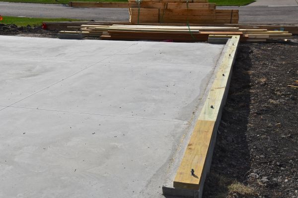 Garage Slab Laying