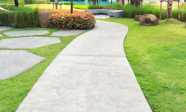 Concrete Sidewalk Installation in Owasso