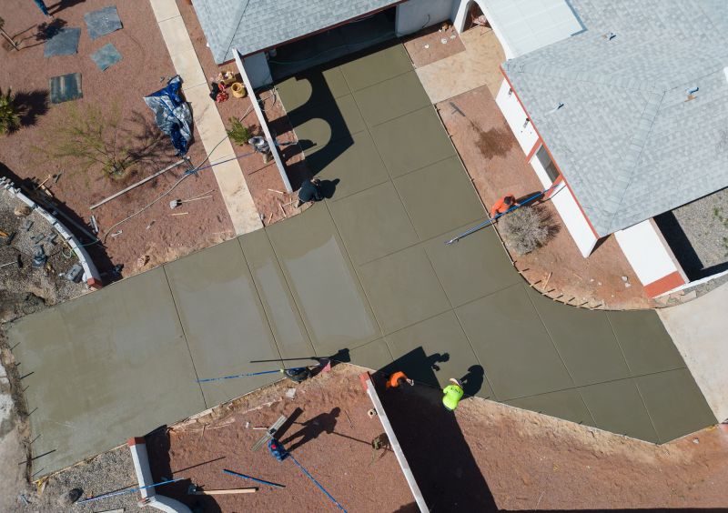 Finished Driveway with Decorative Finish