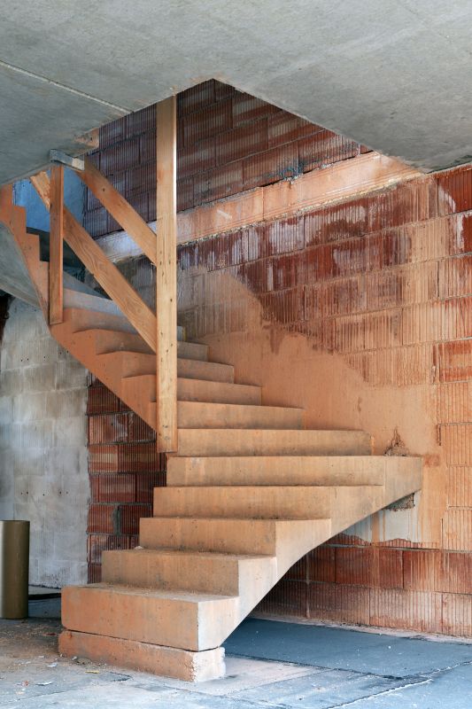 Concrete Stairway Installation